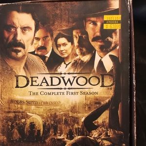 LAST CHANCE! GONE 1/18! FREE SHIP! DEADWOOD, THE COMPLETE SERIES! EUC (6 DVDs)